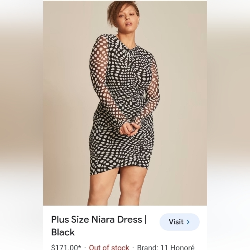 11 Honore polka dot dress 👗 sold out .